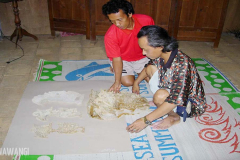 Magang Pembuatan Wayang Banjar di Desa Kepuh, Manyaran Wonogiri